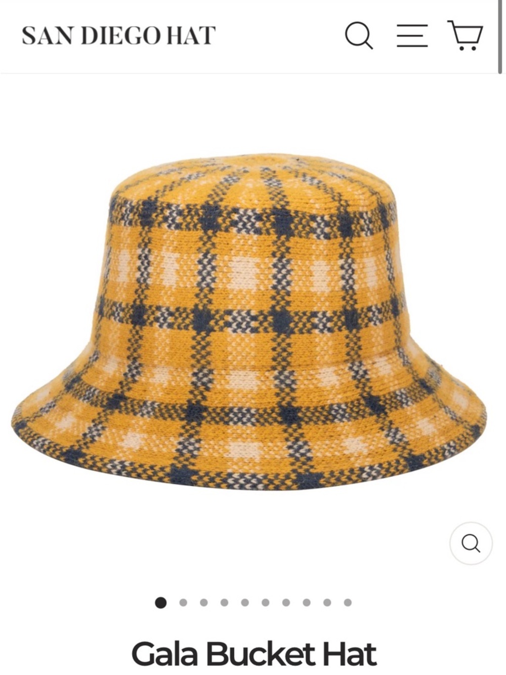 NWT San Diego Hat “Gala”